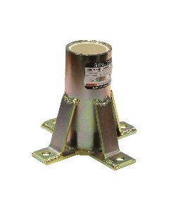 floor mount for confined space divot