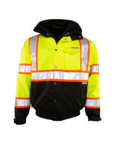hi-vis bomber jacket