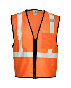 Kishigo 1520 Economy Class 2 Mesh Safety Vest - Orange - S/M