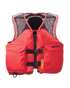 Kent Mesh Deluxe Commercial Life Vest - Persons over 90-Pounds. (Orange, Large, 40-44-Inch Chest) 150800-200-040-23