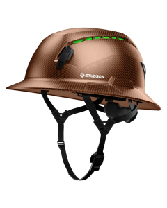 Studson SHK-1 Full Brim Vented Class C Type II Fiber Metal Hard Hat - SHK1-FB-CFM